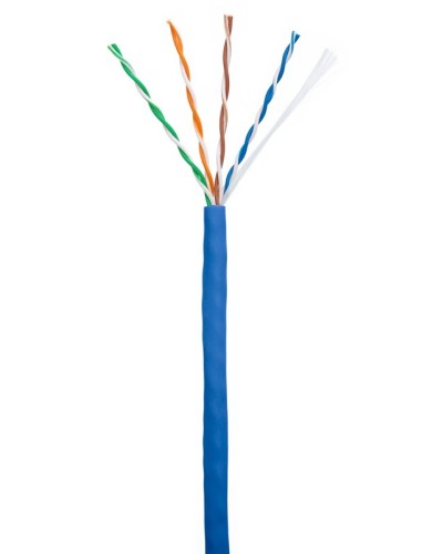 U/UTP 4pair, Cat5e, In, PVC (CCA-UU004-5E-PVC-BL). Кабель «витая пара» (LAN) для структурированных систем связи. NETLAN в Назрани