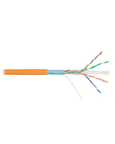 F/UTP 4pair, Cat6, Solid, In, PVC (NKL 9240C-OR). Кабель «витая пара» (LAN) для структурированных систем связи. NIKOLAN в Назрани