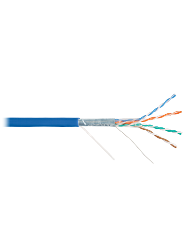 F/UTP 4pair, Cat5e, Solid, In, нг(А)-HF (NMC 4200C-BL). Кабель «витая пара» (LAN) для структурированных систем связи. NIKOMAX в Назрани