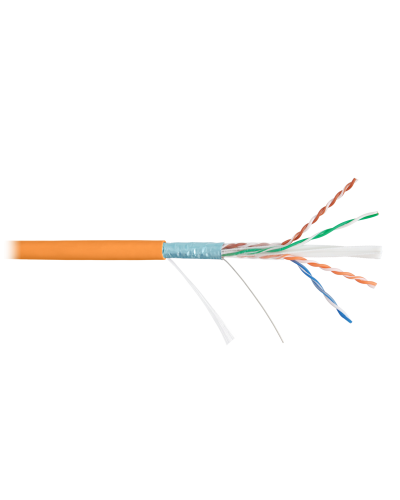 F/UTP 4pair, Cat6, Solid, In, нг(А)-HF (NMC 4240C-OR). Кабель «витая пара» (LAN) для структурированных систем связи. NIKOMAX в Назрани