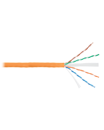 U/UTP 4pair, Cat6, Solid, In, нг(А)-HF (NMC 4140C-OR). Кабель «витая пара» (LAN) для структурированных систем связи. NIKOMAX в Назрани