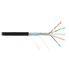 F/UTP 4pair, Cat6a, Solid, Out, PVC (NMC 4255B-BK). Кабель «витая пара» (LAN) для структурированных систем связи. NIKOMAX