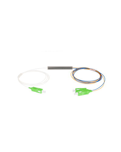 NMF-SPP1X2A1-SCA-M. Сплиттер планарный 1x2, 9/125мкм, SC/APC, 0.9 мм. NIKOMAX в Назрани