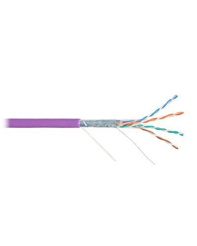 F/UTP 4pair, Cat5e, Solid, In, нг(А)-HF (NMC 4200C-VL). Кабель «витая пара» (LAN) для структурированных систем связи. NIKOMAX в Назрани