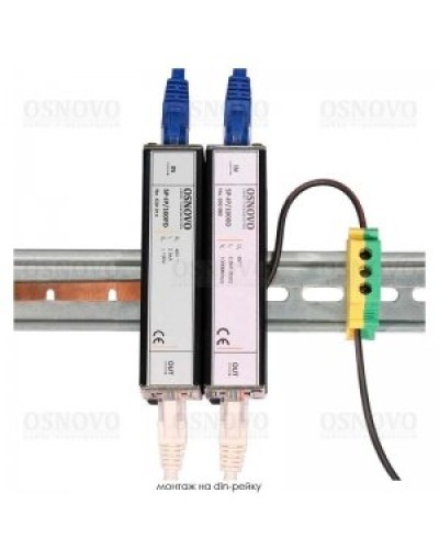SP-IP/1000D. Устройство грозозащиты цепей Ethernet. OSNOVO в Назрани