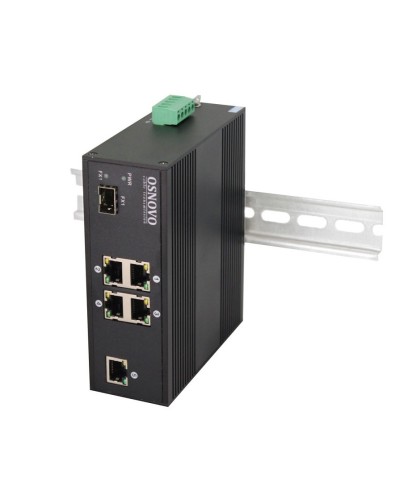 SW-40501/IC. Промышленный PoE коммутатор Fast Ethernet на 6 портов. OSNOVO в Назрани