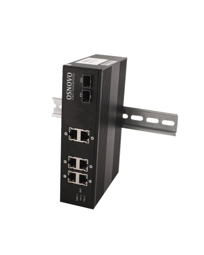 SW-8062/IC. Промышленный PoE коммутатор Gigabit Ethernet на 8 портов. OSNOVO в Назрани