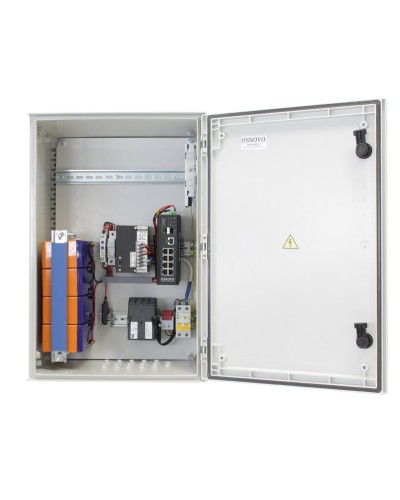 OSP-46TB1(SW-80802/ILS(port 90W)). Уличный коммутатор с PoE. OSNOVO в Назрани