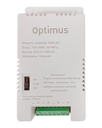 1240-4C. Источник вторичного электропитания импульсный (IP56). Optimus в Назрани
