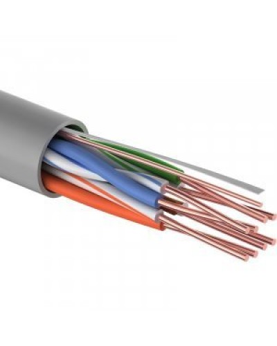 U/UTP Light, CAT 5e, PVC, 4PR, 24AWG, омедненный, серый, 305м, PROconnect (01-0043-2). Кабель «витая пара» (LAN) для структурированных систем связи. PROCONNECT в Назрани