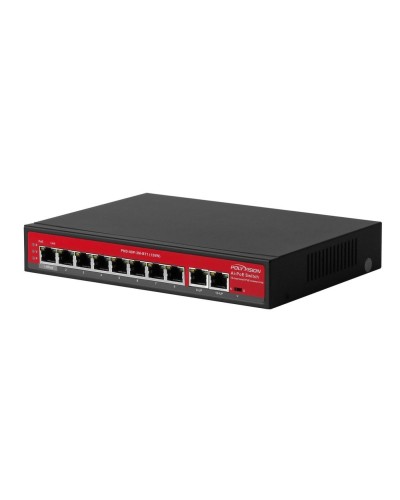 PND-08P-2G (120W). Коммутатор AI 10-портовый с функцией PoE. Polyvision в Назрани