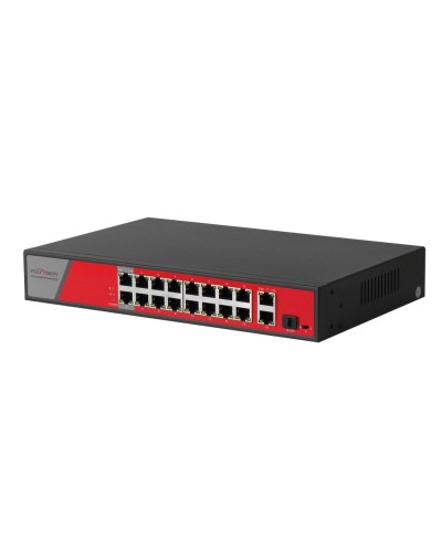 PND-16P-2G1F-BT2 (300W). Коммутатор гибридный 16+2+1 с PoE. Polyvision в Назрани
