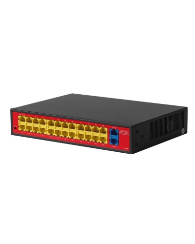 PND-24P-2G Lite (250W). Коммутатор неуправляемый 26-портовый с функцией PoE. Polyvision в Назрани