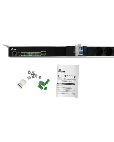 R-MC1-32-4x2S-2x3C13-2x2C19-A-1820-K. Блок силовых розеток с контроллером. REM в Назрани