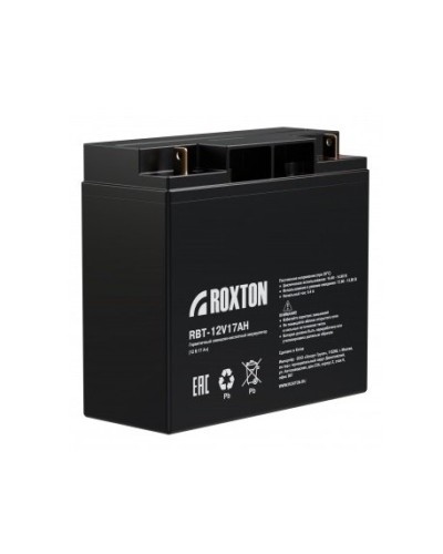 RBT-12V17AH. Аккумулятор герметичный свинцово-кислотный. ROXTON в Назрани