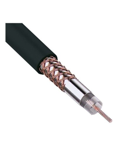 RG-58 A/U, 50 Ом, Cu/Al/Cu, 64%, 100 м, черный (01-2003). Кабель коаксиальный радиочастотный. Rexant в Назрани