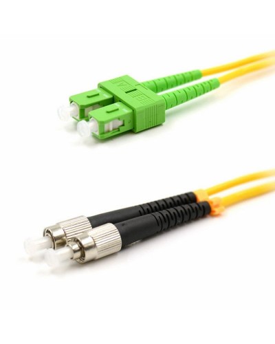 Патч-корд оптический переходной (SM), 9/125 (OS2), SC/APC-FC/UPC, (Duplex), PVC, 5м REXANT (50-2857-1): Патч-корд оптический в Назрани
