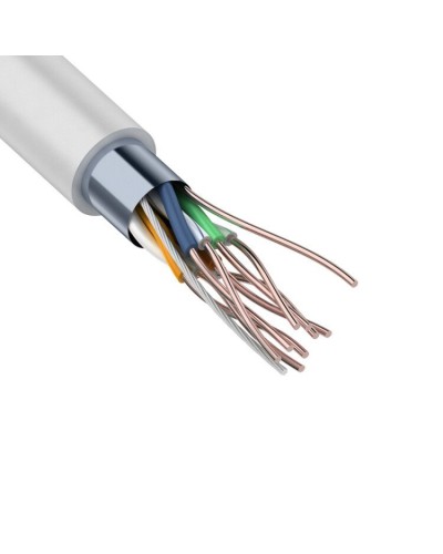 F/UTP, CAT 5e, ZH нг(А)-HF, 4PR, 24AWG, INDOOR, SOLID 305 м (01-0169). Кабель «витая пара» (LAN) для структурированных систем связи. Rexant в Назрани