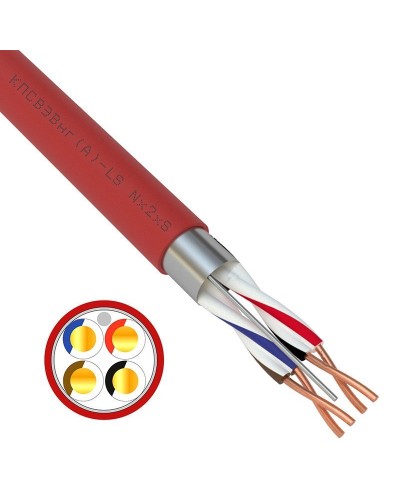 КПСВЭВнг(А)-LS 2х2х0,5 (01-4865-1)(REXANT). Кабель для систем пожарной и охранной сигнализации. Rexant в Назрани