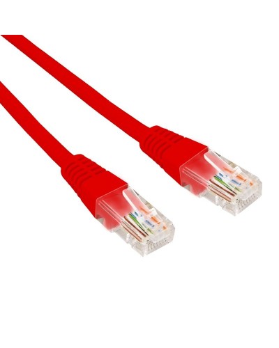 Патч-корд U/UTP CAT 6, RJ45-RJ45, 26AWG, LSZH, красный, 0.3м REXANT (02-0293-03). Патч-корд UTP. Rexant в Назрани