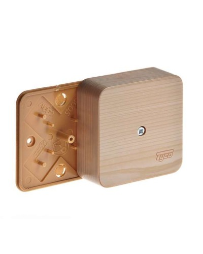 Коробка TYCO ОП 79х79х32мм IP40 сосна (65004-27М). Коробка распределительная. RuVinil в Назрани