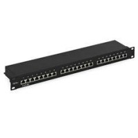 Патч-панель 19", 24хRJ-45, FTP, Cat.5e, 1U (10-0402): Патч-панель 19''