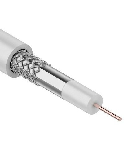 RG-6, CCS 1,00(15%) Al 32х0,12 In PVC. Кабель коаксиальный омедненный. SUPRLAN в Назрани