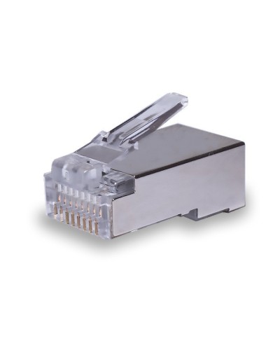 Коннекторы 8P8C FTP Cat.5e (RJ-45) (100шт) (10-0231). Разъем RJ-45. SUPRLAN в Назрани