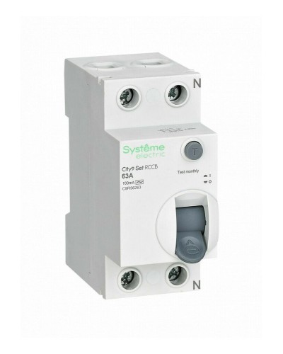 City9 Set 63А 2P 100мА AC 230В (C9R56263). Выключатель дифференциального тока. Systeme Electric в Назрани