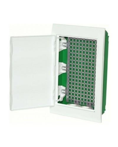 City9 Box IT 36 модулей встраиваемый с белой дверцей, 2 розетки (EZ9E312P2FIT). Щиток модульный. Systeme Electric в Назрани