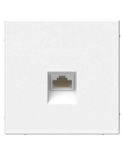 ArtGallery розетка RJ45, кат. 6Е, скрытой установки, механизм, белый (GAL000186). Розетка компьютерная. Systeme Electric в Назрани