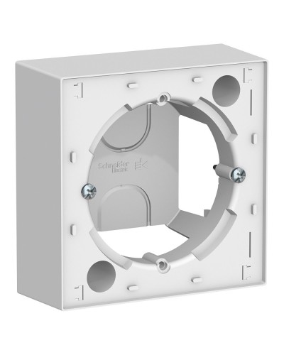 AtlasDesign коробка для наружного монтажа, белая (ATN000100). Коробка для наружного монтажа. Systeme Electric в Назрани