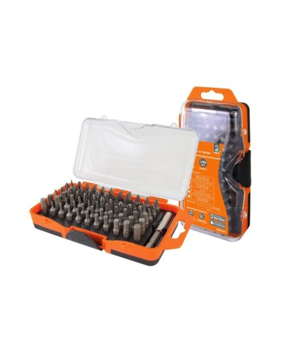 Набор бит №4, 66 бит: SL, PH, PZ, HEX, TORX, SQ,  удлинитель, сталь CR-V «Алмаз» TDM (SQ1019-0104): Набор бит в Назрани