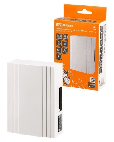 ЗПС-10/2-ЭМ, эл.мех - Ding-Dong, без кнопки, AC 230V (SQ1901-0046). Звонок проводной. TDM ЕLECTRIC в Назрани