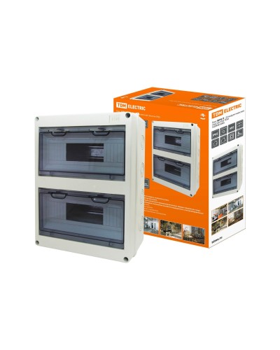 ЩРН-П-24 модулей навесной пластик IP65 (SQ0908-0006). Бокс. TDM ЕLECTRIC в Назрани