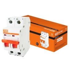 ВА47-29 2Р 20А 4,5кА х-ка С (SQ0206-0094). Автоматический выключатель. TDM ЕLECTRIC