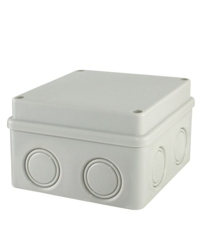 Коробка ОП 110х110х70мм, крышка на винтах, IP55, 8вх., без гермовводов (SQ1401-0814). Распаячная коробка. TDM ЕLECTRIC в Назрани