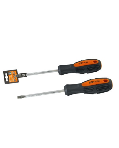 Отвертка шлицевая двухкомпонентная CR-V, тип SL5.0x150 "Алмаз" TDM (SQ1006-1007): Отвертка шлицевая двухкомпонентная в Назрани
