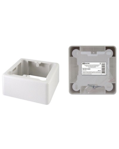 Коробка установочная ОП 85х85х42мм, 1-местная, подъемная, белая, IP20 TDM (SQ1401-0232). Коробка установочная ОП. TDM ЕLECTRIC в Назрани