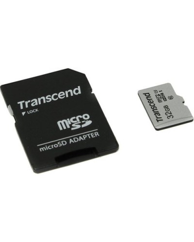 TS32GUSD300S-A. Карта памяти microSDXC, 32 ГБ, Class 10. TRANSCEND в Назрани