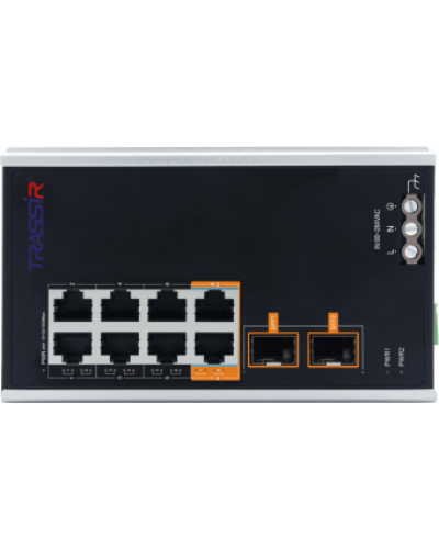 TR-NS15102S-130-8POE. Коммутатор с PoE. Trassir в Назрани