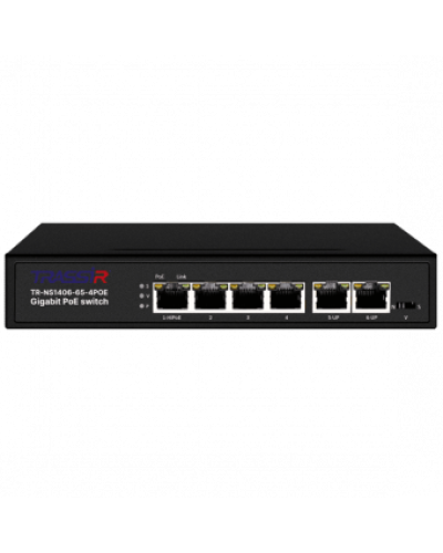 TR-NS1406-65-4POE. Коммутатор с PoE. Trassir в Назрани