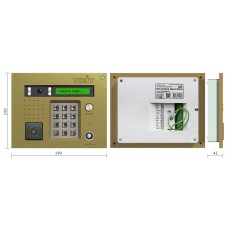 БВД-431DXKCB. Вызывная панель цветная. VIZIT