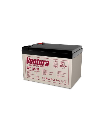 Ventura GPL 12-15. Аккумулятор герметичный свинцово-кислотный. Ventura в Назрани