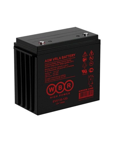 WBR EVX135-12G. Аккумулятор герметичный свинцово-кислотный. WBR в Назрани