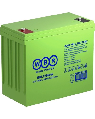 WBR HRL12560W. Аккумулятор герметичный свинцово-кислотный. WBR в Назрани