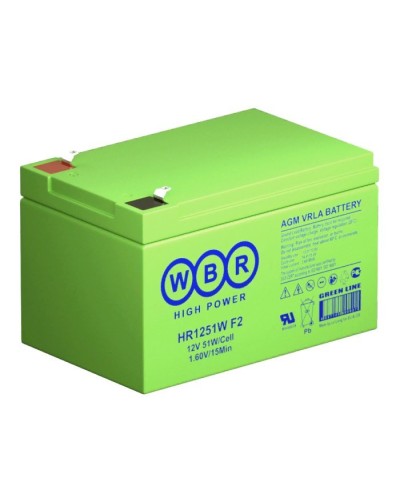 WBR HR1251W F2. Аккумулятор герметичный свинцово-кислотный. WBR в Назрани