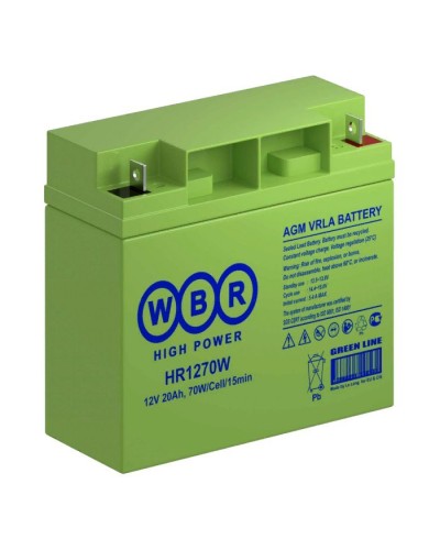WBR HR1270W. Аккумулятор герметичный свинцово-кислотный. WBR в Назрани