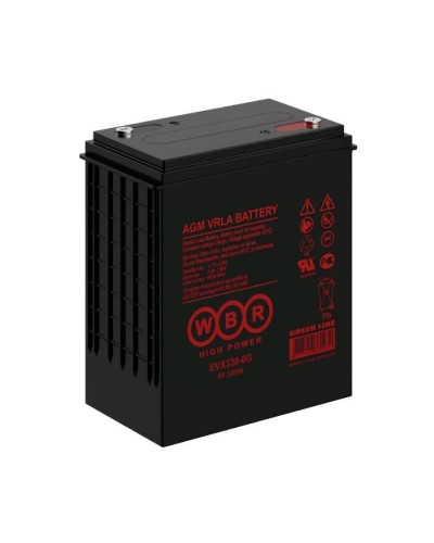 WBR EVX330-6G. Аккумулятор герметичный свинцово-кислотный. WBR в Назрани