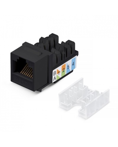 WR-KJ-RJ45-C5E-90-SW-BK. Вставка Keystone Jack RJ-45. WRLine в Назрани